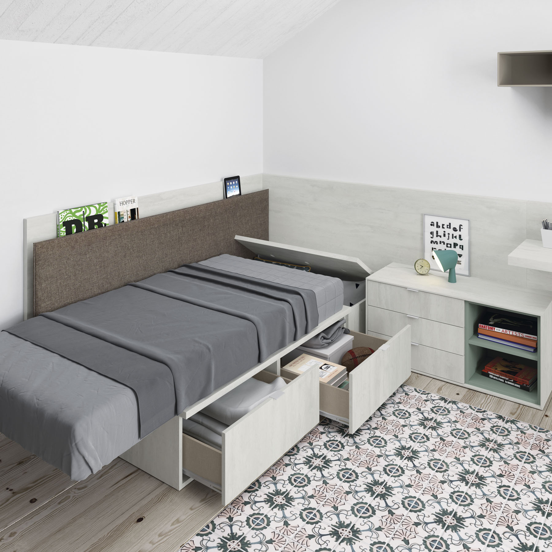 qb next tegar habitaciones juveniles